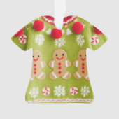 WINNER! WINNER! Tacky Christmas Sweater Contest Ornament (voorkant)