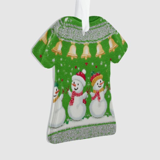 WINNER! WINNER! Tacky Christmas Sweater Contest Ornament (voorkant)