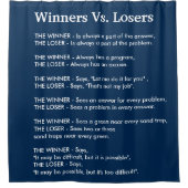 Winners Vs Losers Douchegordijn (Voorkant)