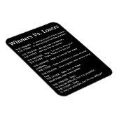 Winners Vs Losers Magneet (Rechterzijde)