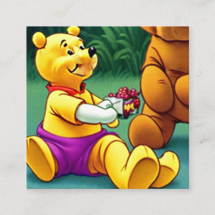 Winnie de Poeh 2. Vierkante Visitekaartje
