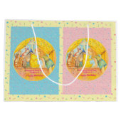 Winnie de Poeh Grote Gift Bag - Meisje Groot Cadeauzakje (Achterkant)