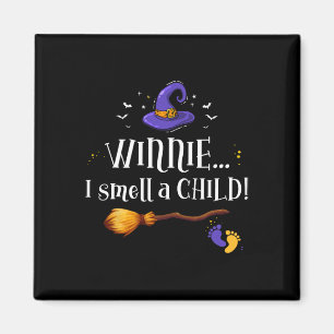 Winnie ik ruik een kind Halloween Zwangerschapsaan Magneet