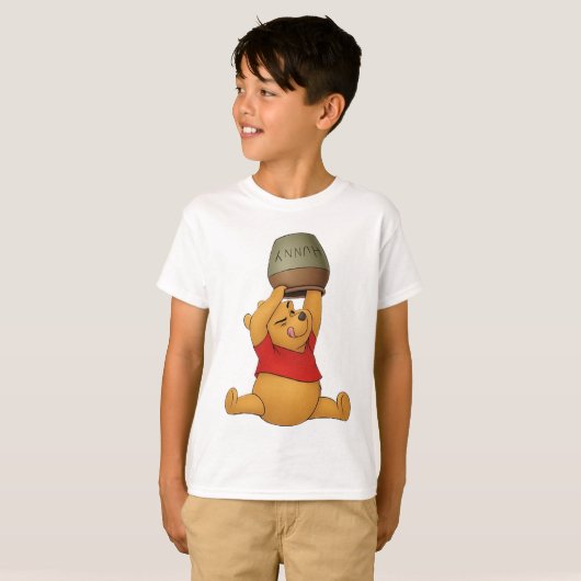 Winnie le T-shirt Pooh (Devant entier)