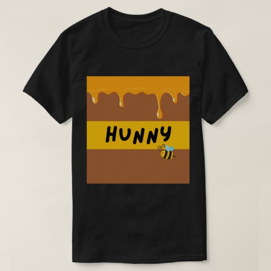 Winnie le T-shirt Pot Premium Pot Hunny Pooh (Design devant)