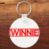 Winnie Stempel Sleutelhanger (Voorkant)