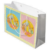 winnie the pooh grand sac cadeau - fille (Dos Angle)