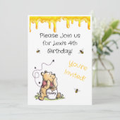 Winnie the Pooh Invitation (Debout devant)