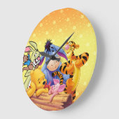 Winnie the Pooh kinder Acrylwand Clock Grote Klok (Hoek)