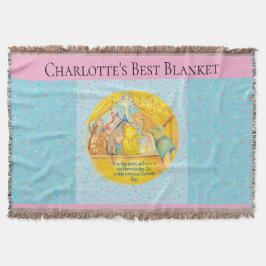 Winnie The Pooh Throw - Gift for Girl Deken