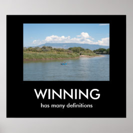 WINNING heeft veel definities Poster