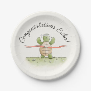 Winning Race Turtle Personalized Papieren Bordje