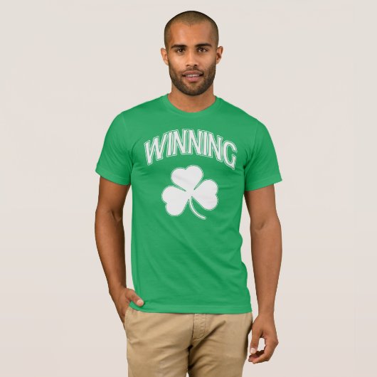 Winning Shamrock T-shirt (Voorkant volledig)