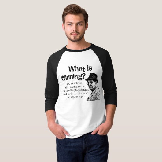 Winning T-shirt (Voorkant volledig)