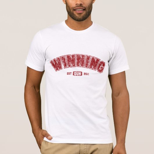 Winning T-shirt (Voorkant)