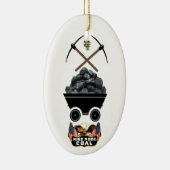 Winning van steenkool keramisch ornament (Rechts)