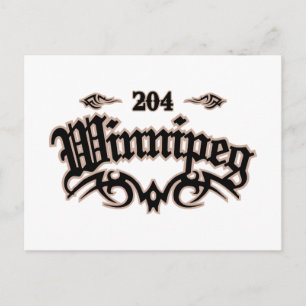 Winnipeg 204 briefkaart
