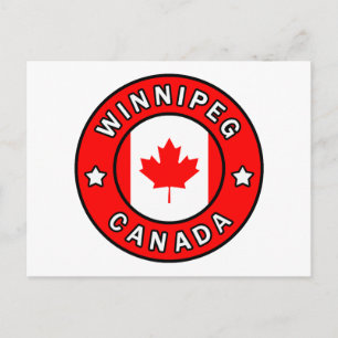 Winnipeg Canada Briefkaart