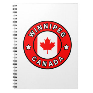 Winnipeg Canada Notitieboek