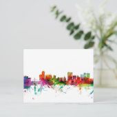 Winnipeg Canada Skyline Briefkaart (Staand voorkant)