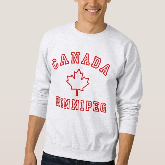 Winnipeg Canada Trui (Voorkant)