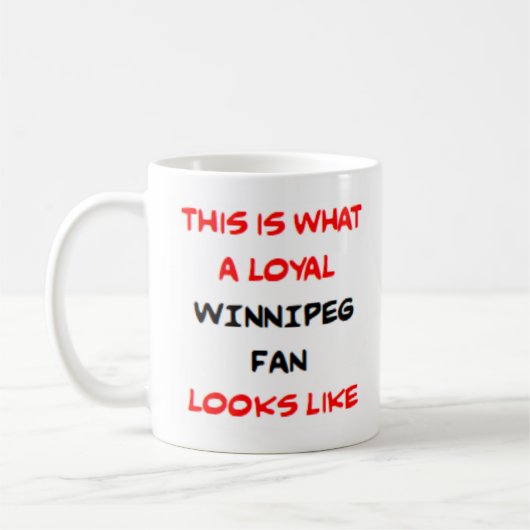 winnipeg fan, loyal koffiemok (Links)