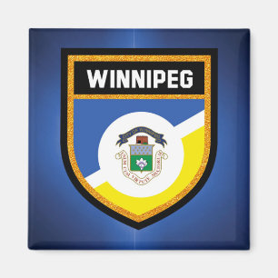 Winnipeg Flag de Magneet