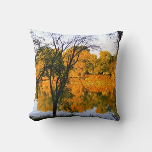 Winnipeg Herfst Kussen (Voorkant)