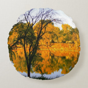 Winnipeg Herfst Rond Kussen