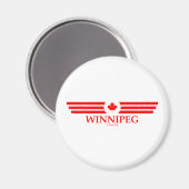WINNIPEG MAGNEET (Voorkant / Achterkant)