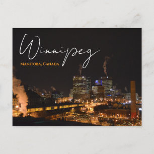 Winnipeg Manitoba Canada Reizen Briefkaart