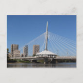 Winnipeg Provencher Bridge Briefkaart (Voorkant)