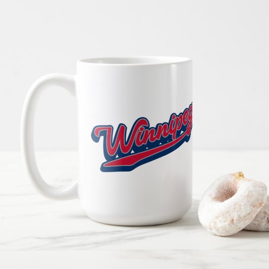 Winnipeg T-Shirt Koffiemok (Met donut)