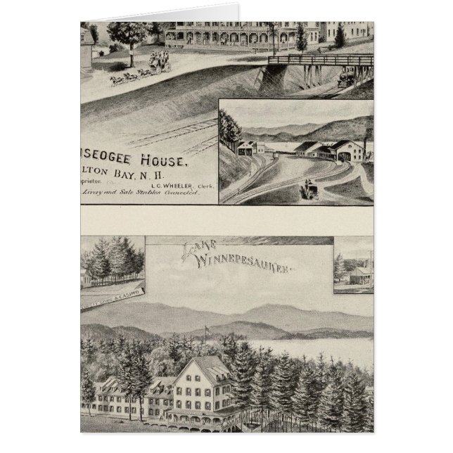 Winnipiseogee House, Lakeside House (Voorkant)