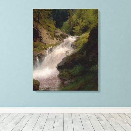 Winona Herfsten (Amerikaans landschap) (door Herma Canvas Afdruk (Insitu (Houten vloer))