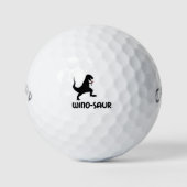 WINOSAUR WINE DINOSAUR GOLFBALLEN (Voorkant)