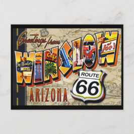 Winslow Arizona  briefkaart