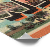 Winslow, Arizona - Grote letterscènes Poster (Hoek)