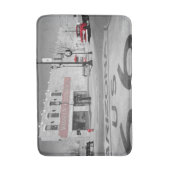 Winslow Arizona Red Splash Photogram Badmat (Voorkant Verticaal)