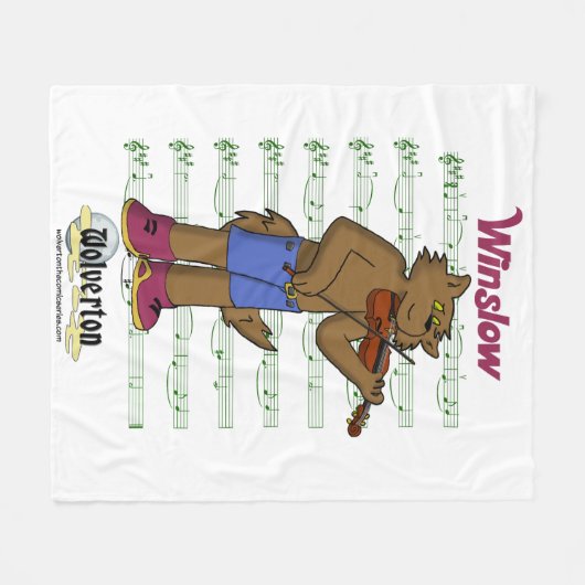 Winslow  fleece deken (Voorkant (Horizontaal))