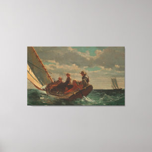Winslow Homer A Fair Wind Canvas Afdruk