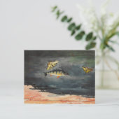  Winslow Homer Fish en Butterflies Briefkaart (Staand voorkant)