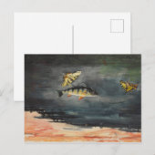  Winslow Homer Fish en Butterflies Briefkaart (Voorkant / Achterkant)