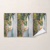 Winslow Homer Flower Garden en Bungalow Bermuda Bad Handdoek (Handdoek)