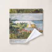 Winslow Homer Flower Garden et Bungalow Bermudes (Gant de toilette)