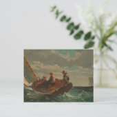 Winslow Homer - Opbroeden (een eerlijke wind) Briefkaart (Staand voorkant)