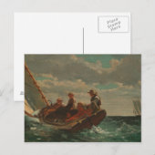 Winslow Homer - Opbroeden (een eerlijke wind) Briefkaart (Voorkant / Achterkant)