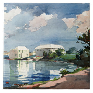 Winslow Homer, Salt Kettle, Bermuda Tegeltje