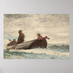 Winslow Homer - Tynemouth Priory, Engeland Poster