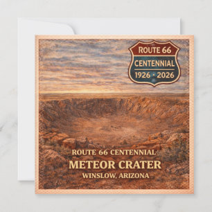 Winslow Meteor Crater Route 66